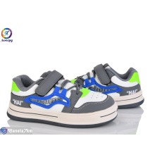 Дитячі кросівки на весну/осінь (8 пар р.31-36) білий  "Леопард"