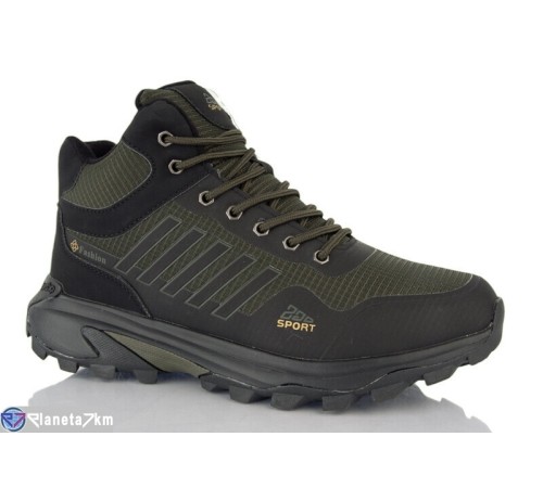 Кросівки чоловічі на зиму (8 пар р.41-46) зелений  "KOMBO"