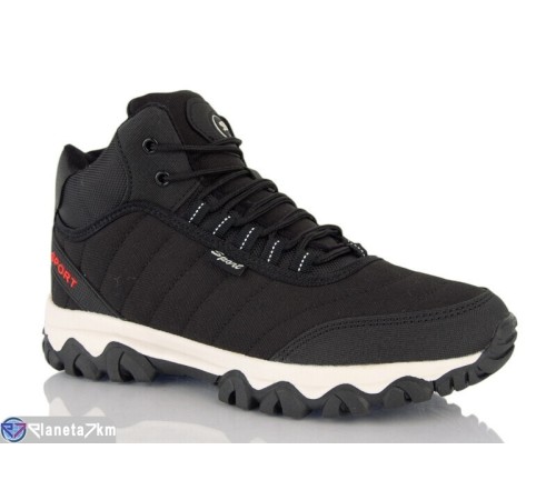 Кросівки чоловічі на зиму (8 пар р.41-46) чорний  "KOMBO"