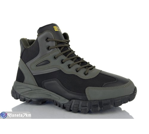 Кросівки чоловічі на зиму (8 пар р.41-46) чорний  "KOMBO"