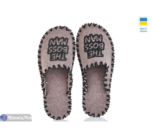 Тапки чоловічі на весну/осінь (9 пар р.40-45) бежевий  "Activ"