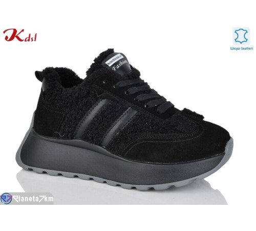 Кросівки жіночі на зиму (6 пар р.36-41) чорний  "Jiulai-Kadisalun"