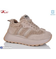 Кросівки жіночі на зиму (6 пар р.36-41) бежевий  "Jiulai-Kadisalun"