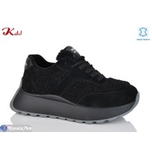 Кросівки жіночі на весну/осінь (6 пар р.36-41) чорний  "Jiulai-Kadisalun"