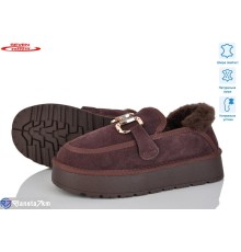 Уггі жіночі на зиму (6 пар р.36-41) коричневий  "Seven"