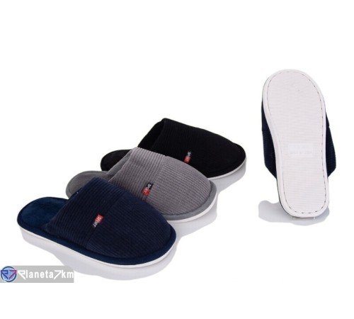 Тапки чоловічі на весну/осінь (6 пар р.41-46) мікс  "Ladmir"