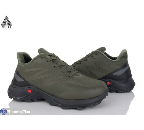 Кросівки чоловічі на зиму (8 пар р.41-45) зелений  "STILLI Group"