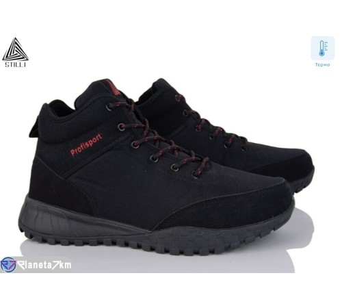 Черевики чоловічі на зиму (6 пар р.46-49) чорний  "STILLI Group"