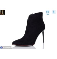 Черевики жіночі на весну/осінь (6 пар р.36-40) чорний  "Lilin"