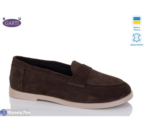 Туфлі жіночі на весну/осінь (6 пар р.36-40) коричневий  "Garti" Туфлі жіночі на весну/осінь (6 пар р.36-40) коричневий  "Garti"