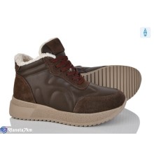 Черевики жіночі на зиму (6 пар р.36-41) коричневий  "Kenoa"