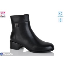 Черевики жіночі на весну/осінь (8 пар р.36-40) чорний  "Gukkcr"