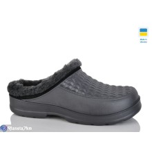 Чоловічі сабо на зиму (6 пар р.41-46) сірий  "INPIRE"