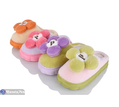 Тапки жіночі на зиму (12 пар р.36-41) мікс  "Melinda"