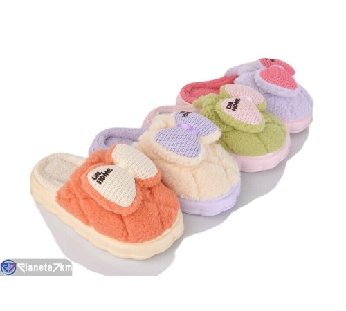 Тапки жіночі на зиму (12 пар р.38-41) мікс  "Melinda"