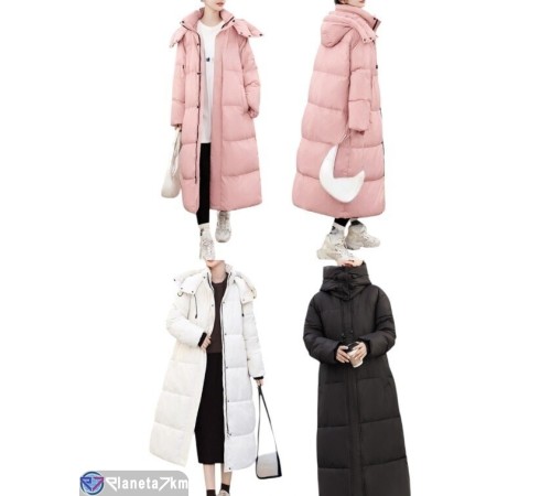 Куртка жіноча на зиму (6 шт. р.сетка S-L) мікс  "Masari"