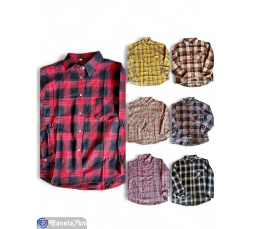 Сорочка жіноча на весну/осінь (4 шт. р.сетка M-2XL) мікс  "Masari"