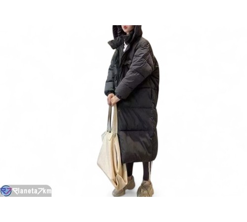 Куртка жіноча на зиму (6 шт. р.сетка M-XL) чорний  "Masari"