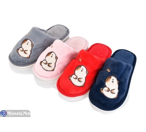 Тапки дитячі на зиму (12 пар р.30-35) мікс  "Lexi"