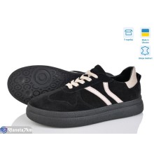 Кросівки жіночі на весну/осінь (8 пар р.36-41) чорний  "ERIKA"