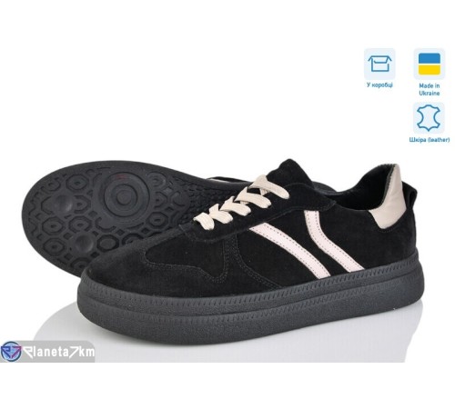 Кросівки жіночі на весну/осінь (8 пар р.36-41) чорний  "ERIKA"