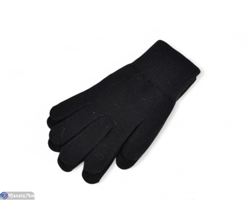 Рукавички жіночі на зиму (12 шт. р.сетка 6,5-8,5) чорний  "KaPira"