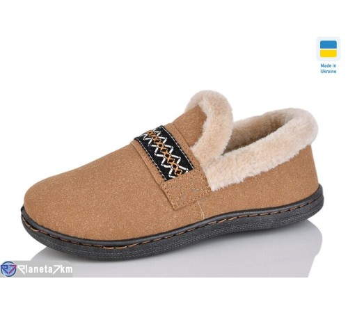 Тапки жіночі на зиму (8 пар р.37-41) camel  "Korka"