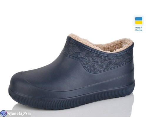 Калоші жіночі на зиму (8 пар р.37-41) синій  "Korka"