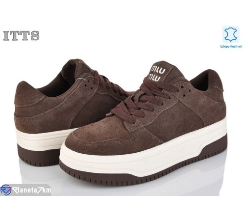 Кросівки жіночі на весну/осінь (6 пар р.36-41) коричневий  "LOTOS"