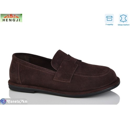 Туфлі жіночі на весну/осінь (8 пар р.36-41) коричневий  "HENGJI-ELENA"