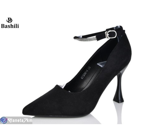 Дитячі туфлі на весну/осінь (8 пар р.34-39) чорний  "Башили"