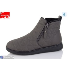 Черевики жіночі на весну/осінь (8 пар р.37-41) сірий  "Maiguan"