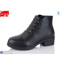 Черевики жіночі на весну/осінь (8 пар р.36-41) чорний  "Maiguan"