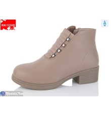 Черевики жіночі на весну/осінь (8 пар р.36-41) коричневий  "Maiguan"