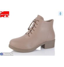 Черевики жіночі на весну/осінь (8 пар р.36-41) коричневий  "Maiguan"