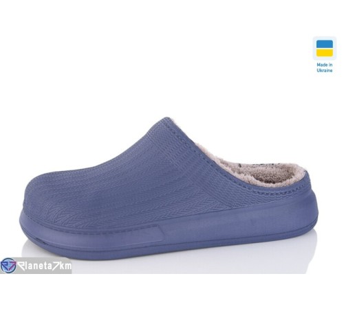 Калоші жіночі на зиму (6 пар р.36-41) синій  "INPIRE"