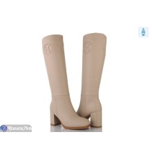 Чоботи жіночі на зиму (6 пар р.36-40) бежевий  "MARADONA"