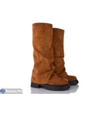 Чоботи жіночі на зиму (6 пар р.36-40) camel  "MARADONA"