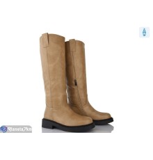 Чоботи жіночі на зиму (6 пар р.36-40) коричневий  "MARADONA"