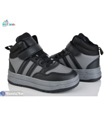 Дитячі кросівки на зиму (8 пар р.32-37) сірий  "BBT"