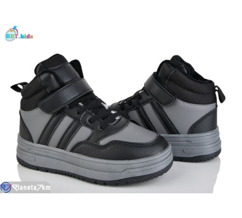 Дитячі кросівки на зиму (8 пар р.32-37) сірий  "BBT"