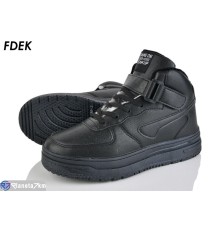 Дитячі кросівки на зиму (8 пар р.36-41) чорний  "FDEK"