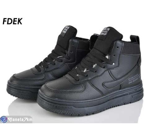 Дитячі кросівки на зиму (8 пар р.36-41) чорний  "FDEK"