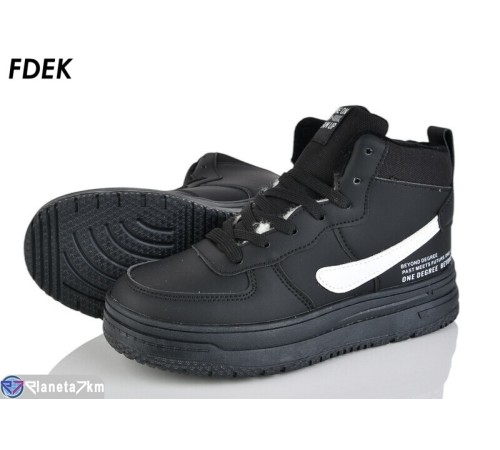 Дитячі кросівки на зиму (8 пар р.36-41) чорний  "FDEK"