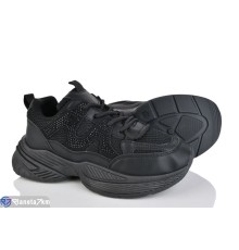 Кросівки жіночі на весну/осінь (8 пар р.36-41) чорний  "HoRIK"