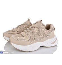 Кросівки жіночі на весну/осінь (8 пар р.36-41) бежевий  "HoRIK"