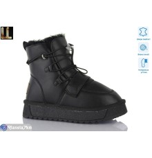 Дитячі Уггі на зиму (8 пар р.33-38) чорний  "Lilin"