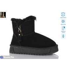 Дитячі Уггі на зиму (8 пар р.33-38) чорний  "Lilin"