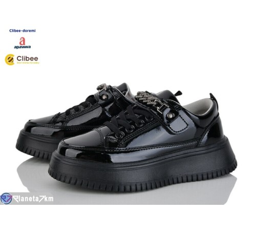 Дитячі кросівки на весну/осінь (8 пар р.31-36) чорний  "BELIES-D"