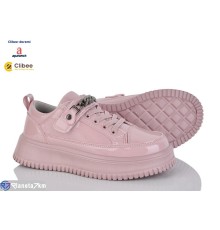 Дитячі кросівки на весну/осінь (8 пар р.31-36) рожевий  "BELIES-D"